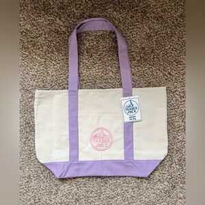 Trader Joe’s Large Lavender Tote
